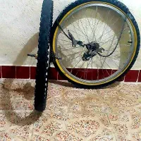 چرخ کامل رینگ المینیوم با دنده وزنجیر