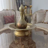 آفتابه لگن برنجی قدیمی