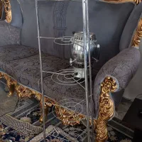 سماور۶لیتری کاملا سالم ،پایه قابلمه کاملا نو|سماور، چای‌ساز، قهوه‌ساز|گلستان (تهران), |دیوار