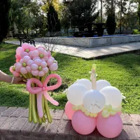 دسته گل بادکنکی