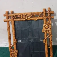 قاب عکس طرح چوب