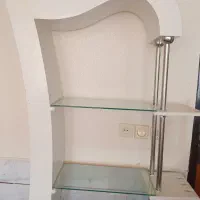 بوفه ویترین چوبی