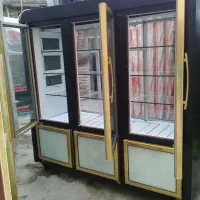 یخچال ایستاده مشکی طلایی