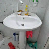 سینک روشویی دستشویی سالم سالم در حد نو