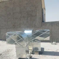 کانال سازی ،ساخت  نصب کانال کولر، لوله‌های گرد هود