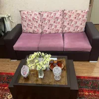 مبل راحتی ۷ نفره با میز جلو مبلی ۵ تیکه