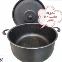 قابلمه نچسب مشکی چروک گرانیتی سایز ۳۸|ظروف پخت‌وپز|تویسرکان, |دیوار