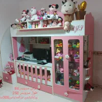 فروش سرویس خواب کودک ونوجوان درحد نو