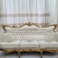 مبل کلاسیک ۹ نفره،و یک دست مبل نیم ست راحتی