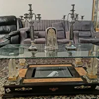 ساعت و شمعدان