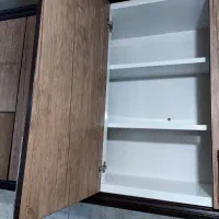 ست کابینت سالم درب ام دی اف باهود و سینک ظرفشویی|آب‌چکان و نظم‌دهنده ظروف|همدان, |دیوار