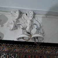 لوستر سرامیکی چینی همراه دوعدد دیوارکوب|لوستر و چراغ آویز|تهران, مشیریه|دیوار