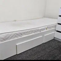 تخت و کمد نوجوان در حد نو