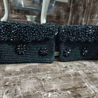 کیف بافتنی کار دست