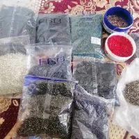 مقدار زیادی ملیه و منجوق هست|لوازم خیاطی و بافتنی|ارومیه, |دیوار