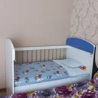 تخت کنار مادر به همراه تشک ۷۰*۱۳۰