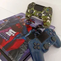 یک عدد ps4 slim دو دسته اصلی پیشرفته فول بازی|کنسول، بازی ویدئویی و آنلاین|شاندیز, |دیوار