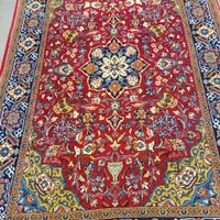 فرش دستباف جفت ۳/۵متری قم ۴۰ رج دونه ای ۳۳ ت|فرش|مشکین‌دشت, |دیوار