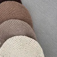 بافت کلاه باکت نخی و رافیا|لباس|مشهد, سیس‌آباد|دیوار