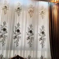 پرده فلت پارچه ترک نونوبا|پرده، رانر، رومیزی|تهران, مجیدیه|دیوار