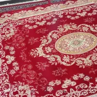 فرش 12متری قرمز نورآباد ممسنی
