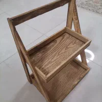 استند چوبی آشپزخانه و اتاق