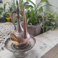 آفتابه لگن دستشور اتیقه|کلکسیون اشیاء عتیقه|یزد, |دیوار