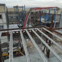 اجرای کرمیت تیرچه بتنی وفلزی