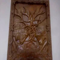 تابلو چوبی کار دست