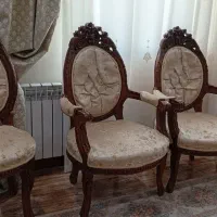 مبلمان کامل استیل 5گل 9نفره