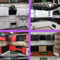 نصب ماربلشیت و برچسب کابینت