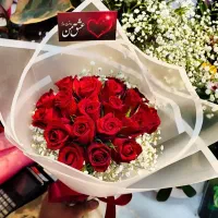 تزئین رز با عروس چیپسی فقط 890بیست شاخه