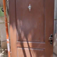 درب چوبی ورودی ساختمان|مصالح و تجهیزات ساختمان|کرج, حصار|دیوار