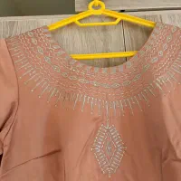 پیراهن بلند مجلسی سنتی|لباس|گنبد کاووس, |دیوار