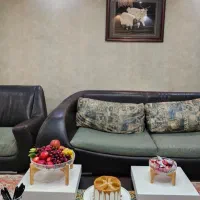 مبل چرم ۱۰ نفره|مبلمان خانگی و میز عسلی|بندر انزلی, کوی واحدی|دیوار
