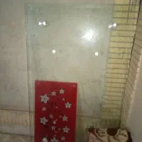 شیشه میزه نهار خوری 6 نفر سالم