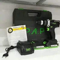دریل شارژی سه کاره چکشی ۲۱ ولت پی ای پی P.A.P|ابزارآلات|تهران, خاوران|دیوار
