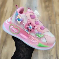 کفش ساعتی راحتی چراغدارکرومی