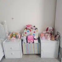 ست تخت کودک ، کمد ، عسلی آپادانا و باکس اسباب بازی|اسباب و اثاث بچه|تهران, درب دوم|دیوار
