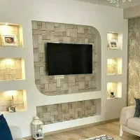 گچکاری وابزارو کاشی و سنگ و..|خدمات پیشه و مهارت|کنگاور, |دیوار