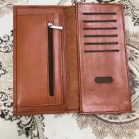 کیف پول چرم طبیعی صفر