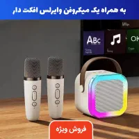 اسپیکر بلوتوثی قابل حمل میکروفون دار|پخش‌کننده همراه|گرگان, |دیوار