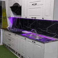 نئوکلاسیک دارای رنگ‌ مختلف مات وبراق کابینت نعمت