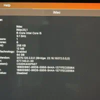 Imac Retina 5K 27-Inch 2020|رایانه رومیزی|تهران, باشگاه نفت|دیوار