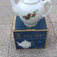 قوری گلسرخی هیئتی زرین|قوری، کتری، قهوه‌ساز دستی|کرمان, |دیوار