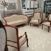 مبل کلاسیک کویین فرانسوی  مدل لوییزان|مبلمان خانگی و میز عسلی|شیراز, دوکوهک|دیوار