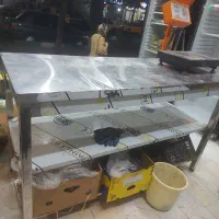 ۳ عدد باهم ۶۵ میلیون و ۱ میز استیل|فروشگاه و مغازه|تهران, دردشت|دیوار