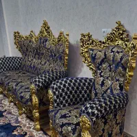 مبلمان سلطنتی کامل سالم و تمیز|مبلمان خانگی و میز عسلی|نسیمشهر, |دیوار