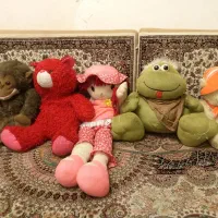 عروسک قورباغه میمون خرس