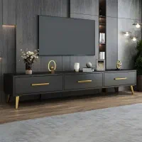 میز تی وی خاص دیواری زمینی با جلو مبلی